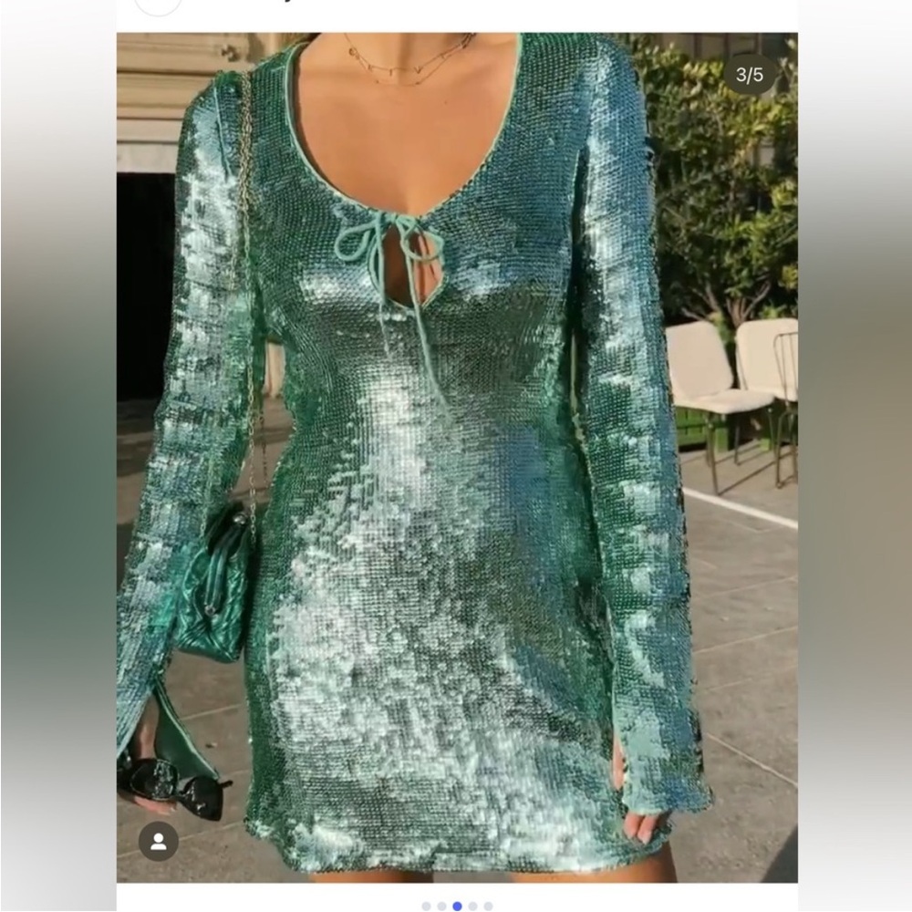 Show me your mumu Matilda mini dress Sequin small